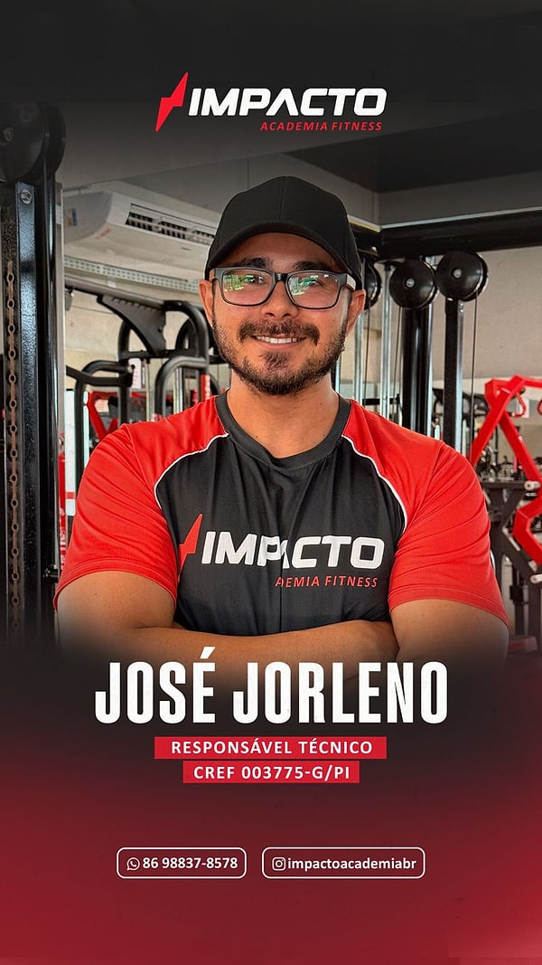 José Jorleno — Responsável Técnico — CREF 002770-G/PI